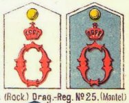 Schulterstücke,_Dragoner-Regiment_Nr._25,_Die_Uniformen_der_deutschen_Armee,_Ruhl,_Tafel_31.jpg