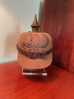 Prussian Ersatz Felt Pickelhaube f.jpeg Prussian Ersatz Felt Pickelhaube f.jpeg