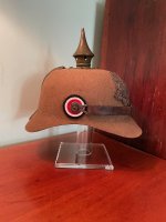 Prussian Ersatz Felt Pickelhaube r s Nat cockade.jpeg