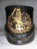 Hesse Landwehr Shako-.JPG Hesse Landwehr Shako-.JPG