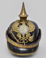 Prussia Kingdom. A Prussian Guards Officer’s Pickelhaube by Clemen front whole.png