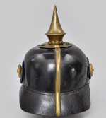 Prussia Kingdom. A Prussian Guards Officer’s Pickelhaube by Clemen Reverse.png