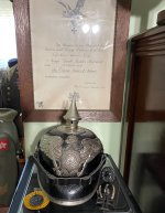 OR Garde-Fusilier-Regiment Pickelhaube in its new Home Thank You Brian.jpeg