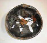 German Prussian M1867 metal Cuirassier cavalry helmet liner.jpg