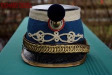 14a- France - IIIe République - Shako troupe de Hussard modèle 1874 - 1910-1915.jpg
