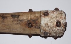 Fake GB Trench Club Head & Marking Crop Small.JPG Fake GB Trench Club Head & Marking Crop Small.JPG