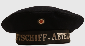 II.Marine=Luftschiff Abteilung II. Tellermütze German WWI Reich Marine Airship Unit (Zeppelin...png