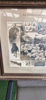 EMPIRE ALLEMAND 1871-1918 MILITARIA - OBJET DE RÉSERVISTE - RESERVISTENBILD KAISER NIKOLAUS VO...jpg
