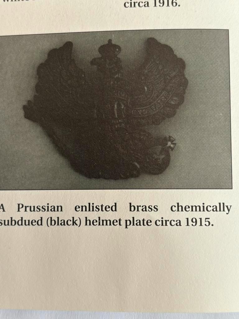 Zeldzame Pruissen Erzats pickelhaube 1915, Verzamelen, Militaria | Algemeen, Landmacht, Helm of Baret, Duitsland, Ophalen of Verzenden